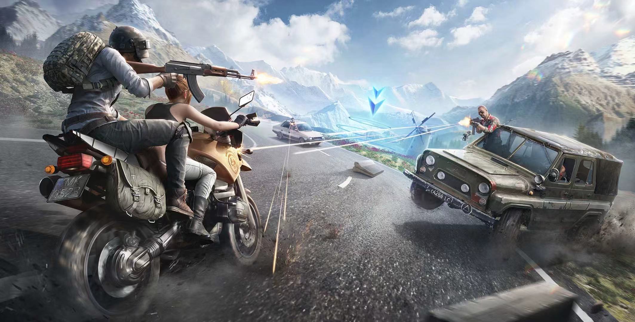 和平精英紫色的标是什么